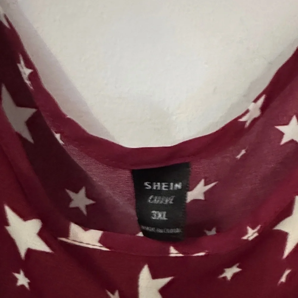 Starry Burgundy Women's Top